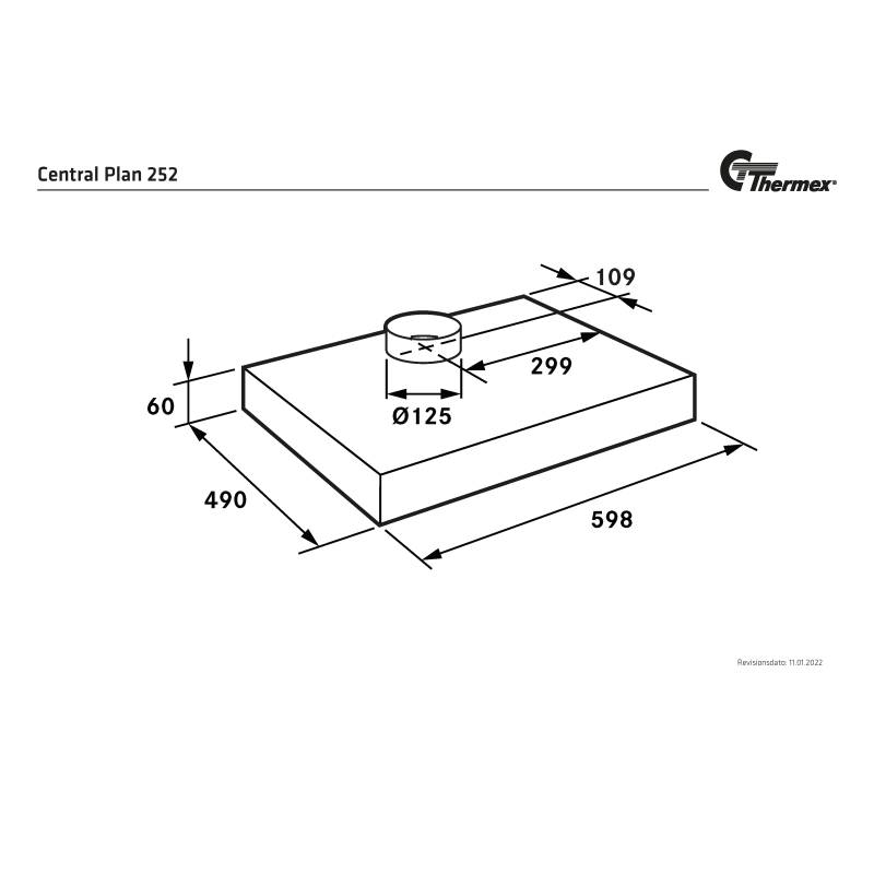 Thermex Plan 252 Hvid