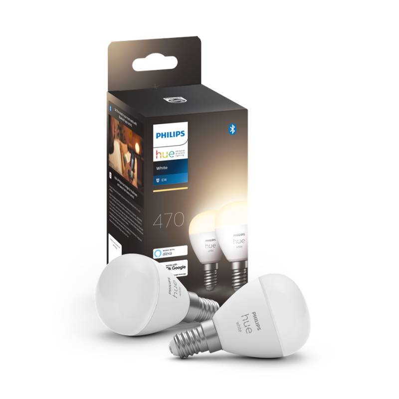 copy of Philips Hue White E14 krone pære. 2pak copy of Philips Hue White E14 krone pære. 2pak