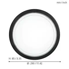 copy of Planet 1 væg/Loft lampe