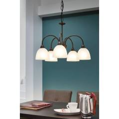 Dionis Lampe Antik brun