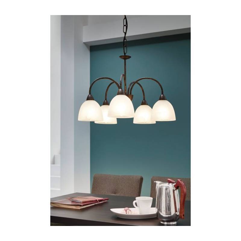 Dionis Lampe Antik brun