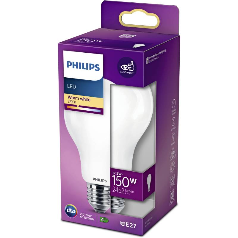 PHILIPS LED E27 17,5W GLAS