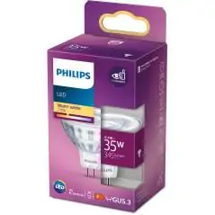 PHILIPS LED GU5.3 4,4W GLAS