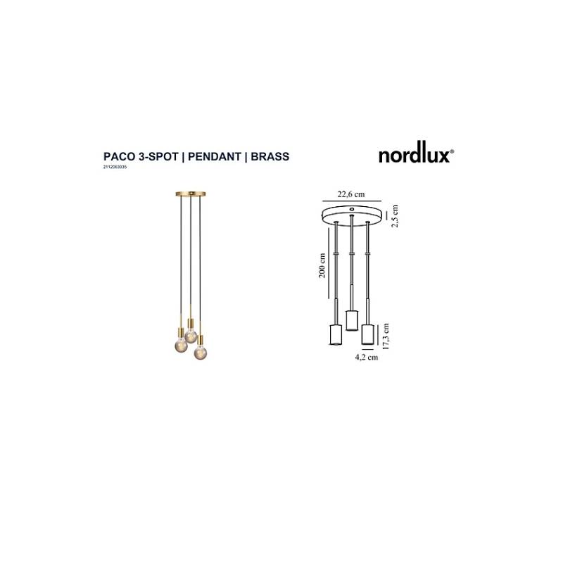 Nordlux Paco Messing