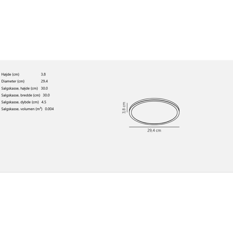 Oja Plafond m/sensor