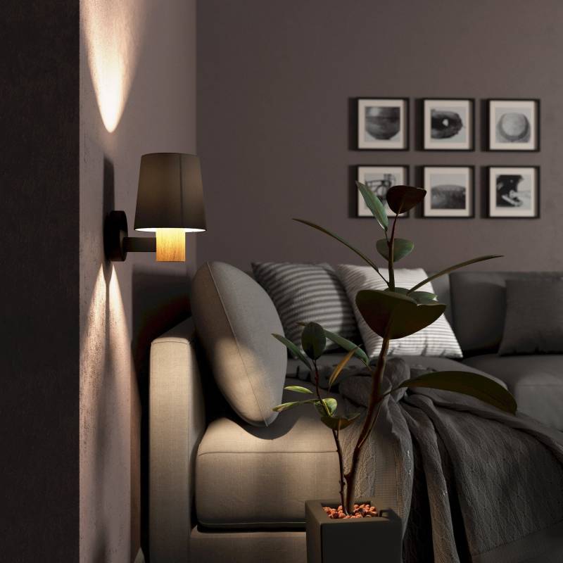 PASTERI VÆG LAMPE GRÅ
