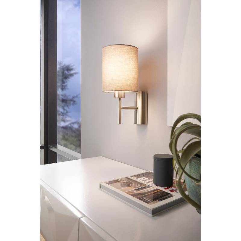 PASTERI VÆG LAMPE TAUPE