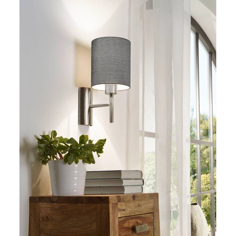 PASTERI VÆG LAMPE GRÅ