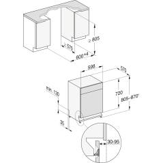 Miele G5410SCU Opvaskemaskine