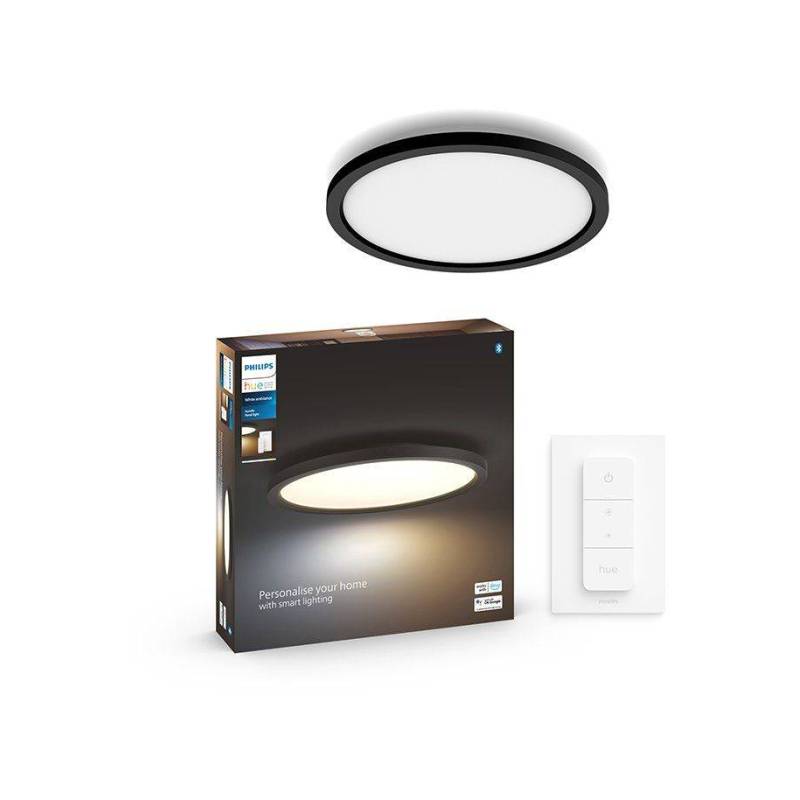 Aurelle Hue Rundt Plafond Sort