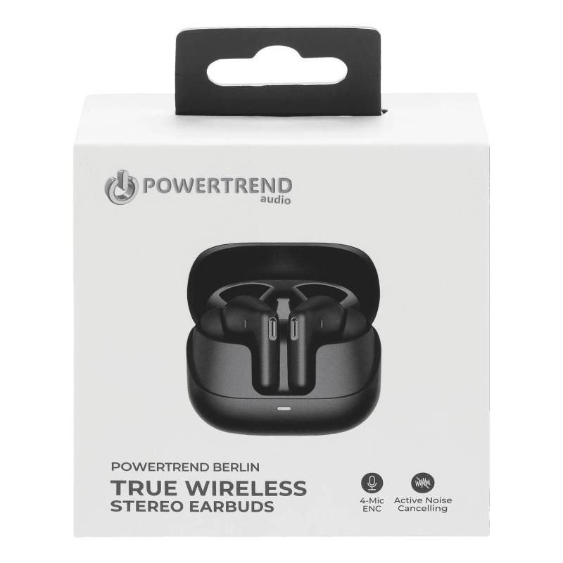 POWERTREND BERLIN EARBUDS – BLACK