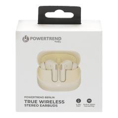 POWERTREND BERLIN EARBUDS – BEIGE