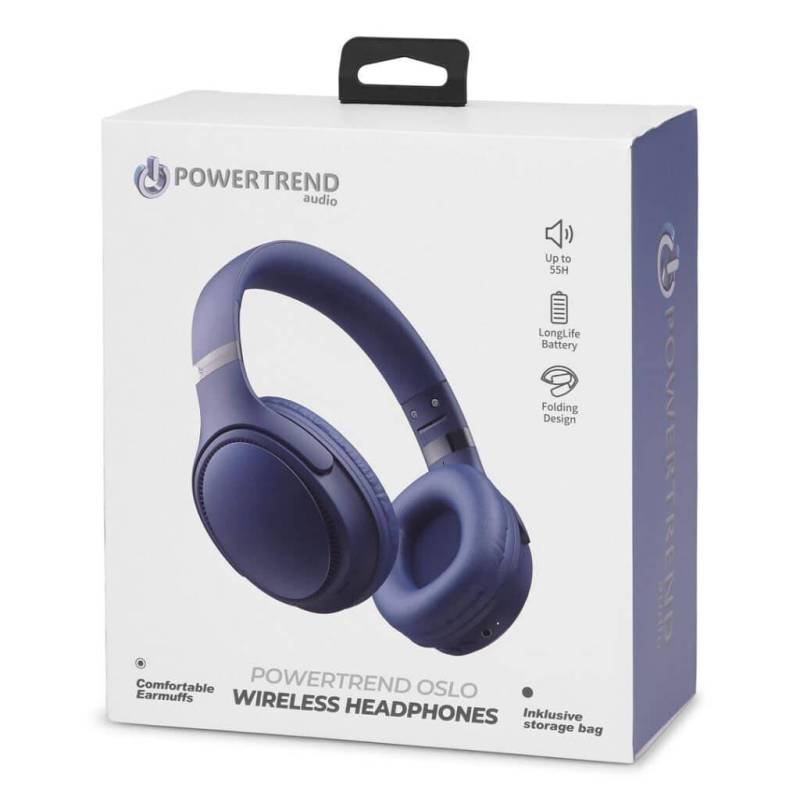 POWERTREND OSLO HEADSET – NAVY