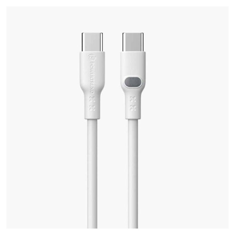 POWERTREND LADEKABEL USB-C til USB-C 1M